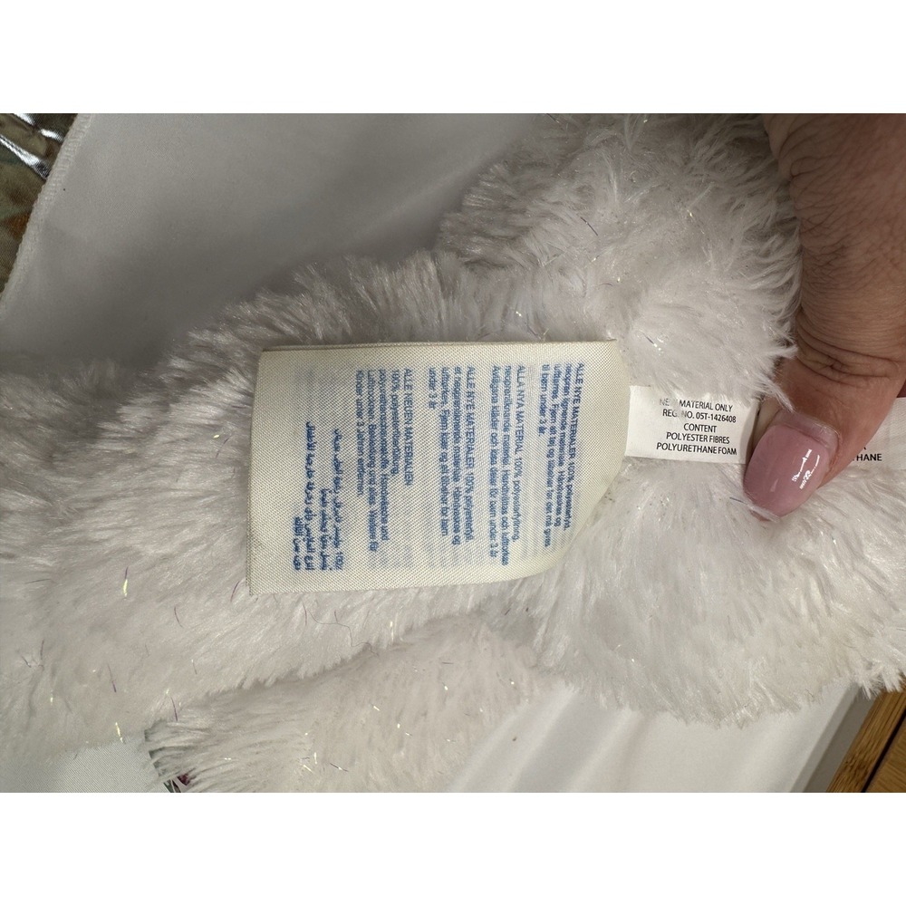 Build A Bear Workshop BABW Disney Frozen Elsa White Sparkly Plush Teddy Bear 17" - Picture 8 of 10